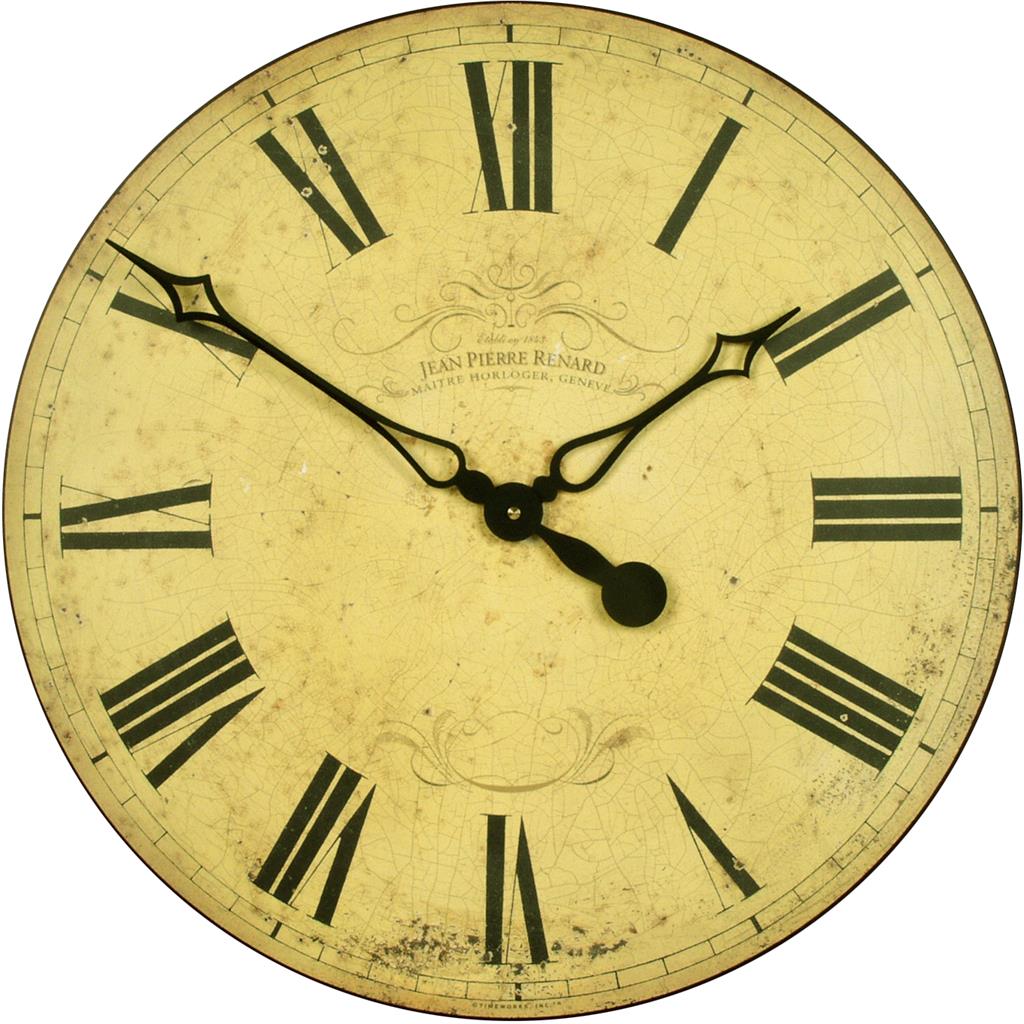 Large Swiss clockmakers clock - 50cm | Large Clocks